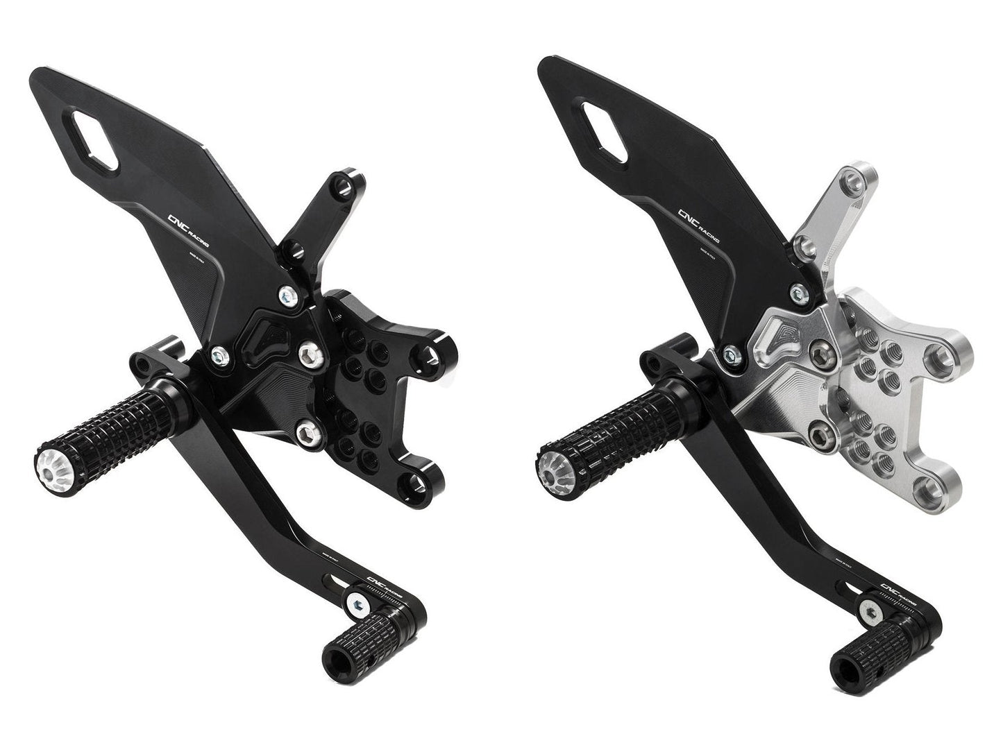 PE506 - CNC RACING Aprilia RSV4 / Tuono V4 (2017+) Adjustable Rearset "Easy" – Accessories in the Motoraider Motorcycle Aftermarket Accessories and Parts Online Shop