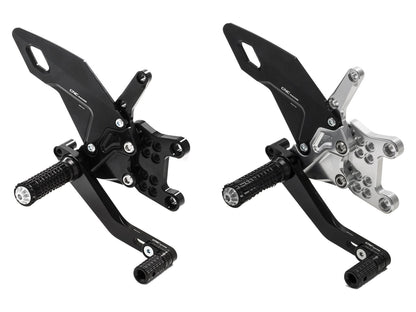 PE506 - CNC RACING Aprilia RSV4 / Tuono V4 (2017+) Adjustable Rearset "Easy" – Accessories in the Motoraider Motorcycle Aftermarket Accessories and Parts Online Shop