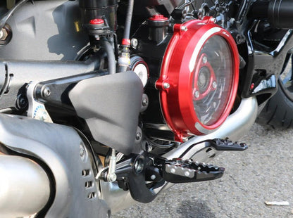 PEA09 - CNC RACING Ducati Diavel V4 (2023+) Footpegs Adapters (pilot) – Accessories in the Motoraider Motorcycle Aftermarket Accessories and Parts Online Shop