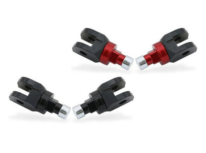 PEA21 - CNC RACING Ducati / Moto Guzzi Footpegs Adapters (passenger) – Accessories in the Motoraider Motorcycle Aftermarket Accessories and Parts Online Shop