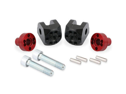 PEA20 - CNC RACING Ducati / Moto Guzzi Footpegs Adapters (pilot) – Accessories in the Motoraider Motorcycle Aftermarket Accessories and Parts Online Shop