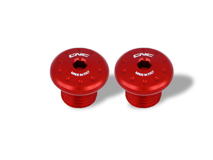 PET40 - CNC RACING Ducati / MV Agusta Rear Footrest Removal Caps (M8) – Accessories in the Motoraider Motorcycle Aftermarket Accessories and Parts Online Shop
