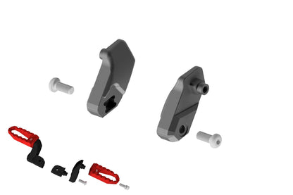 PEA51 - CNC RACING Ducati Pilot Footpegs Riser (30 mm) – Accessories in the Motoraider Motorcycle Aftermarket Accessories and Parts Online Shop