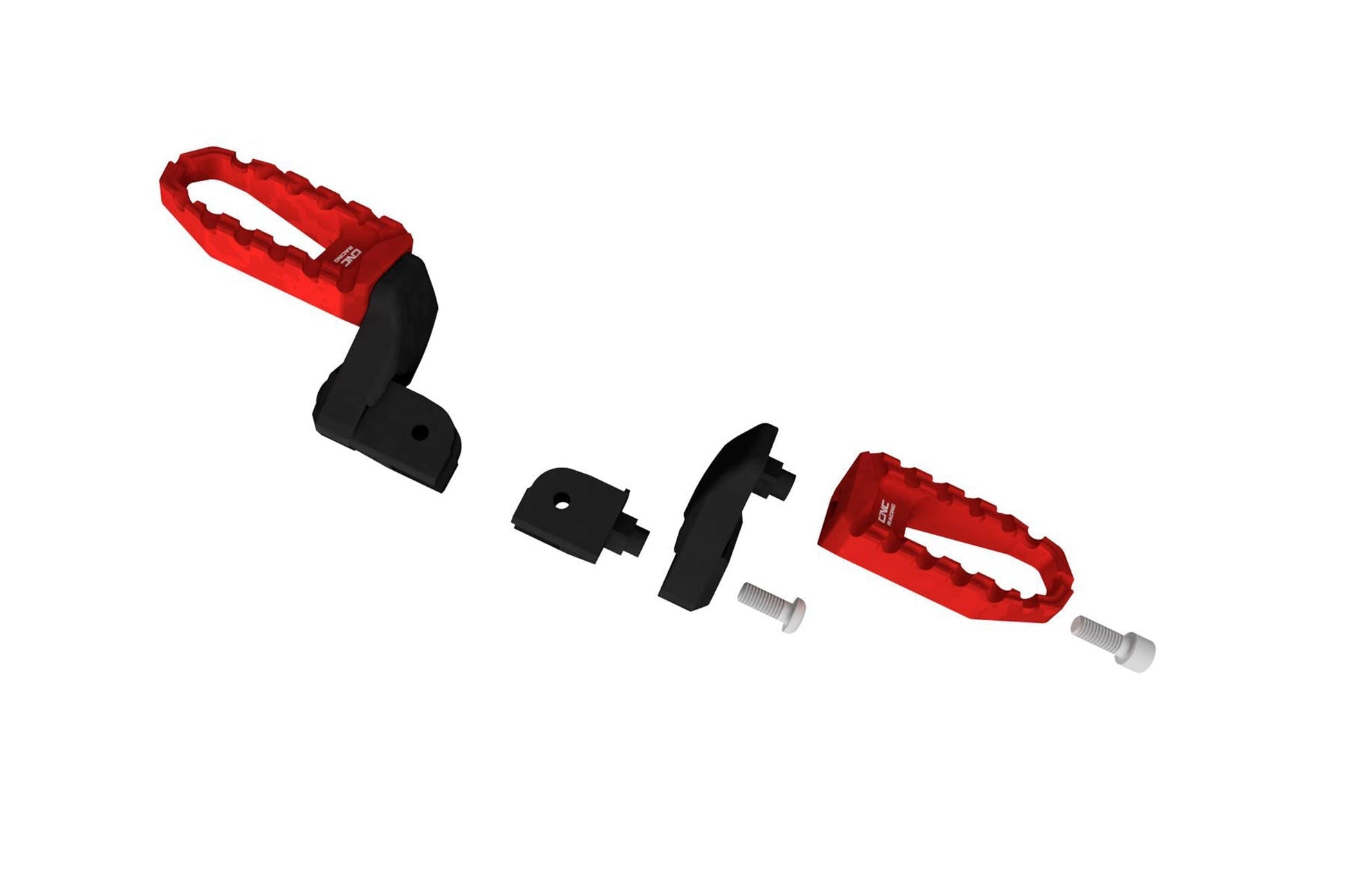 PEA51 - CNC RACING Ducati Pilot Footpegs Riser (30 mm) – Accessories in the Motoraider Motorcycle Aftermarket Accessories and Parts Online Shop