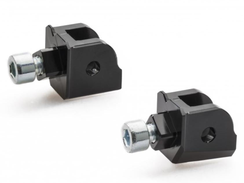 PEA07 - CNC RACING Footpegs Adapters (passenger) – Accessories in the Motoraider Motorcycle Aftermarket Accessories and Parts Online Shop