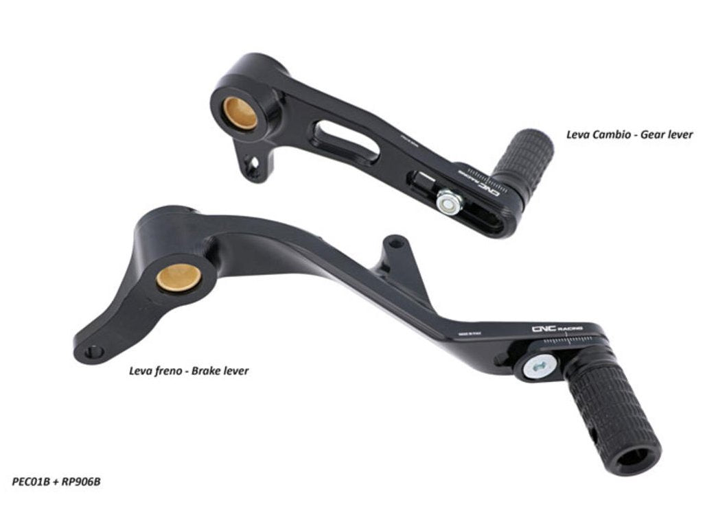 PEC01 - CNC RACING Ducati Monster / SuperSport "Slide" Rider Control Levers – Accessories in the Motoraider Motorcycle Aftermarket Accessories and Parts Online Shop