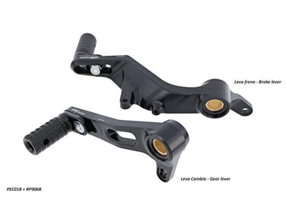 PEC01 - CNC RACING Ducati Monster / SuperSport "Slide" Rider Control Levers – Accessories in the Motoraider Motorcycle Aftermarket Accessories and Parts Online Shop