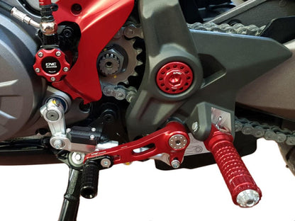 PEC01 - CNC RACING Ducati Monster / SuperSport "Slide" Rider Control Levers – Accessories in the Motoraider Motorcycle Aftermarket Accessories and Parts Online Shop