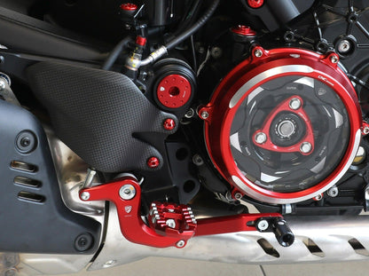 PEC04 - CNC RACING Ducati Diavel V4 (2023+) Gear/Rear Brake Levers Kit "Slide" – Accessories in the Motoraider Motorcycle Aftermarket Accessories and Parts Online Shop
