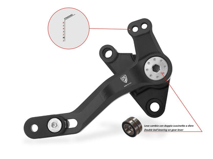 PEC06 - CNC RACING Ducati Multistrada V4 / V4S / Pikes Peak (2021+) Gear Lever "Slide" – Accessories in the Motoraider Motorcycle Aftermarket Accessories and Parts Online Shop