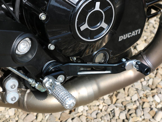 PER01 - CNC RACING Ducati Scrambler / Monster 797 Pilot Eccentric Footpegs Adjustable Supports Kit – Accessories in the Motoraider Motorcycle Aftermarket Accessories and Parts Online Shop