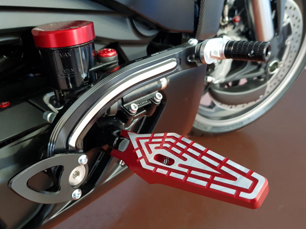 PEP03S - CNC RACING Ducati XDiavel Folding Footpegs (pilot; bi-color) – Accessories in the Motoraider Motorcycle Aftermarket Accessories and Parts Online Shop
