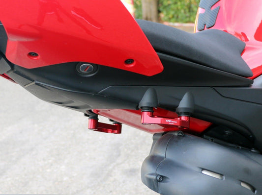 PET52 - CNC RACING Ducati Panigale V4 / Streetfighter (2018+) Rear Footrest Removal Plates – Accessories in the Motoraider Motorcycle Aftermarket Accessories and Parts Online Shop