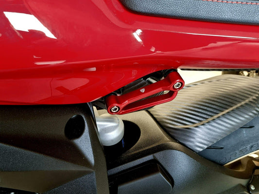 PET54 - CNC RACING MV Agusta Superveloce 800 (2020+) Rear Footrest Blanking Plates – Accessories in the Motoraider Motorcycle Aftermarket Accessories and Parts Online Shop