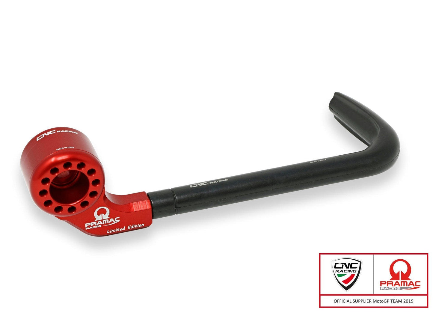 PL100PR - CNC RACING Ducati Monster 950 / Streetfighter V2 (2021+) Racing Brake Lever Guard (Pramac edition; including adapter) – Accessories in the Motoraider Motorcycle Aftermarket Accessories and Parts Online Shop