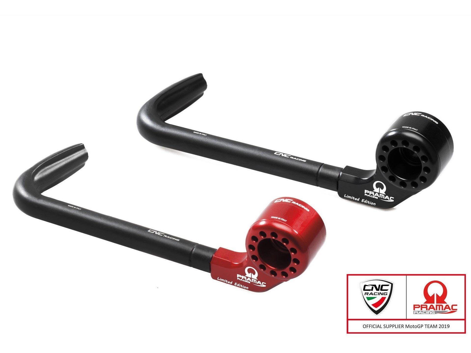 PL200PR - CNC RACING Racing Clutch Lever Guard (Pramac edition; including Ø 13-20 mm adapter) – Accessories in the Motoraider Motorcycle Aftermarket Accessories and Parts Online Shop