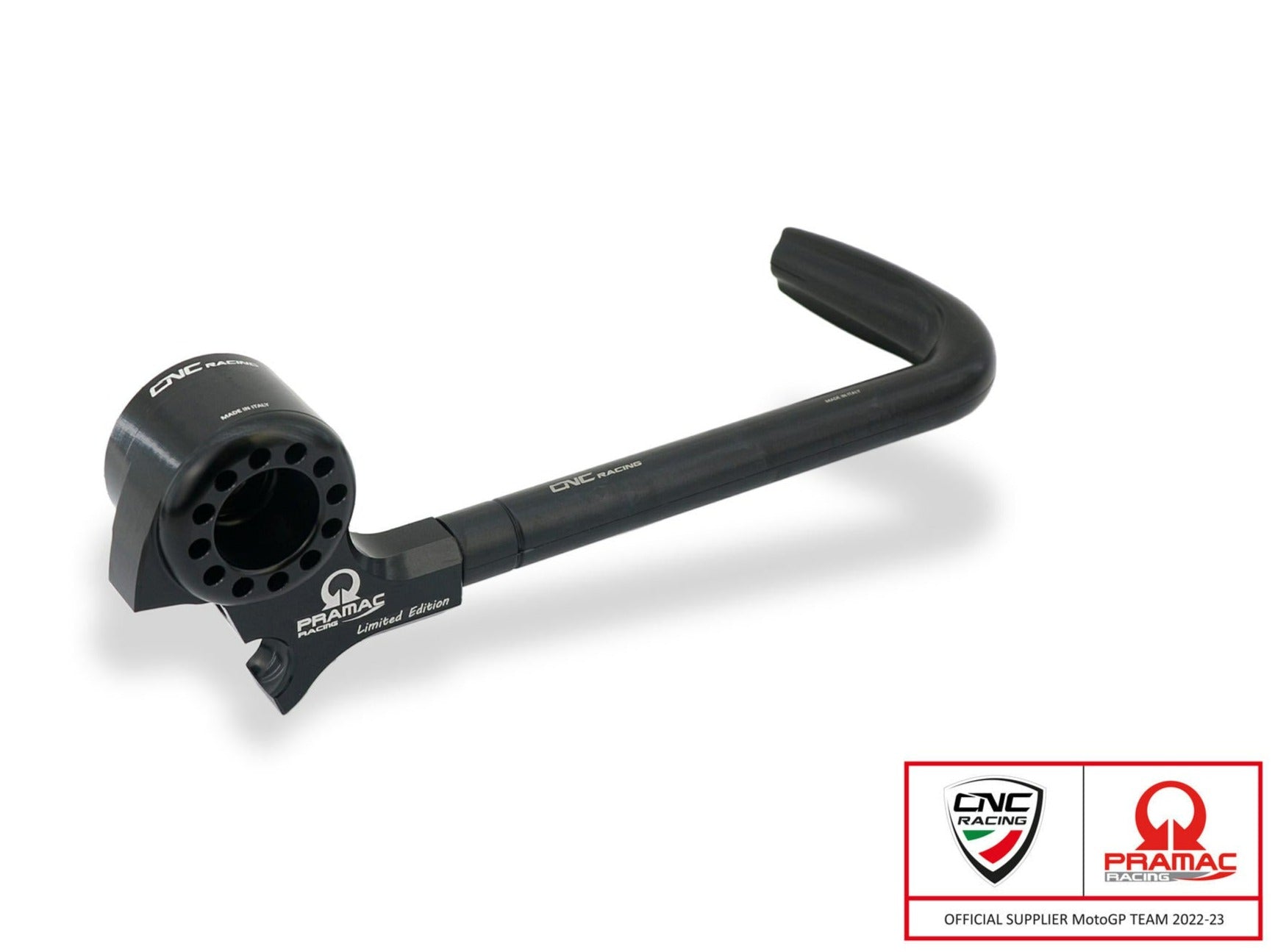 PLM01PR - CNC RACING Aprilia RSV / Tuono Racing Brake Lever Guard (Pramac edition; including adapter) – Accessories in the Motoraider Motorcycle Aftermarket Accessories and Parts Online Shop