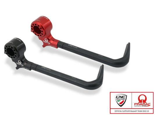 PLM01PR - CNC RACING Aprilia RSV / Tuono Racing Brake Lever Guard (Pramac edition; including adapter) – Accessories in the Motoraider Motorcycle Aftermarket Accessories and Parts Online Shop