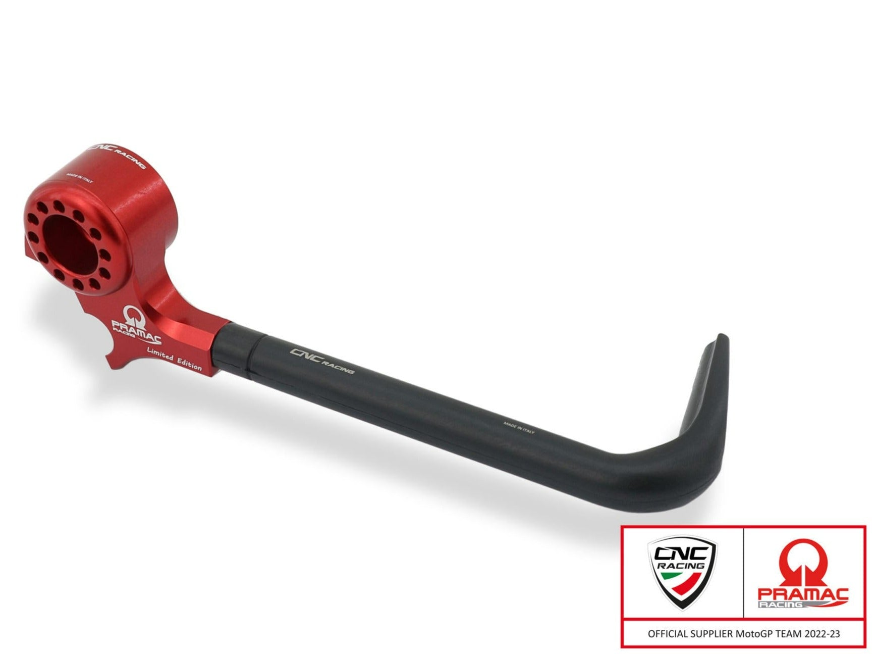 PLM01PR - CNC RACING Ducati Panigale V2 (12/24) Racing Brake Lever Guard (Pramac edition; including adapter) – Accessories in the Motoraider Motorcycle Aftermarket Accessories and Parts Online Shop