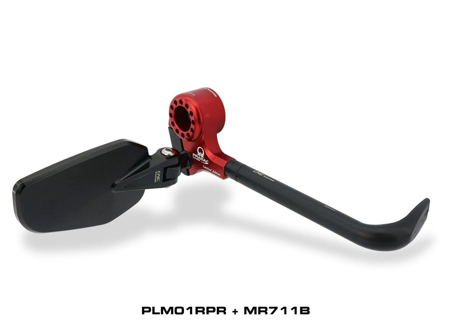 PLM01PR - CNC RACING Aprilia RSV / Tuono Racing Brake Lever Guard (Pramac edition; including adapter) – Accessories in the Motoraider Motorcycle Aftermarket Accessories and Parts Online Shop