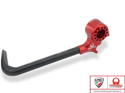 PLM02PR - CNC RACING Aprilia RSV / Tuono Racing Clutch Lever Guard (including adapter) – Accessories in the Motoraider Motorcycle Aftermarket Accessories and Parts Online Shop
