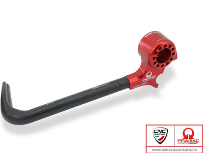 PLM02PR - CNC RACING Ducati Monster 950 / Streetfighter V2 (2021+) Racing Clutch Lever Guard (Pramac edition; including adapter) – Accessories in the Motoraider Motorcycle Aftermarket Accessories and Parts Online Shop