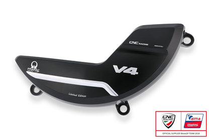 PR310PR - CNC RACING Ducati Multistrada V4 RS / Panigale V4 / Streetfighter V4 Clutch Cover Guard (Pramac edition) – Accessories in the Motoraider Motorcycle Aftermarket Accessories and Parts Online Shop