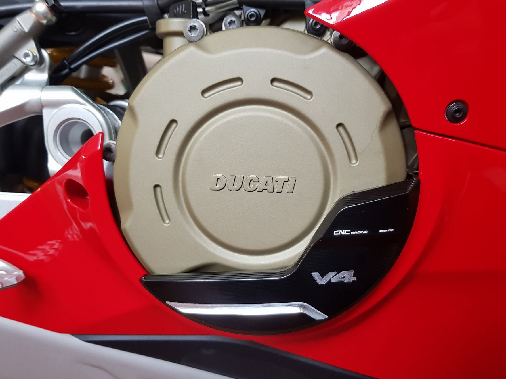 PR310 - CNC RACING Ducati Multistrada V4 RS / Panigale V4 / Streetfighter V4 Clutch Cover Protector – Accessories in the Motoraider Motorcycle Aftermarket Accessories and Parts Online Shop