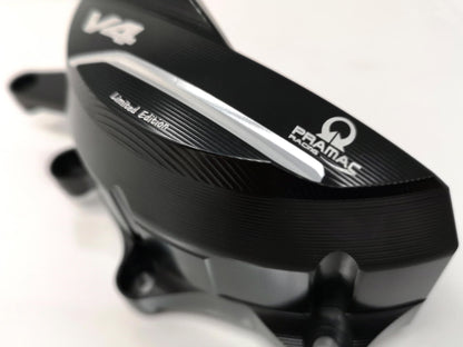 PR311PR - CNC RACING Ducati Panigale V4 / Streetfighter (2018+) Generator Cover Guard (Pramac Racing Limited Edition) – Accessories in the Motoraider Motorcycle Aftermarket Accessories and Parts Online Shop