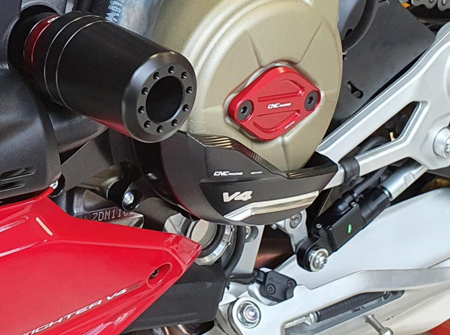 PR311 - CNC RACING Ducati Panigale V4 / Streetfighter (2018+) Generator Cover Guard – Accessories in the Motoraider Motorcycle Aftermarket Accessories and Parts Online Shop