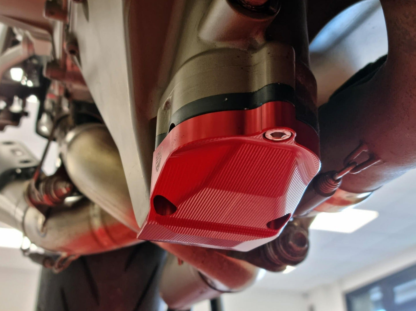 PR320 - CNC RACING Ducati Panigale V4 / Streetfighter V4 Oil Pan Protector – Accessories in the Motoraider Motorcycle Aftermarket Accessories and Parts Online Shop