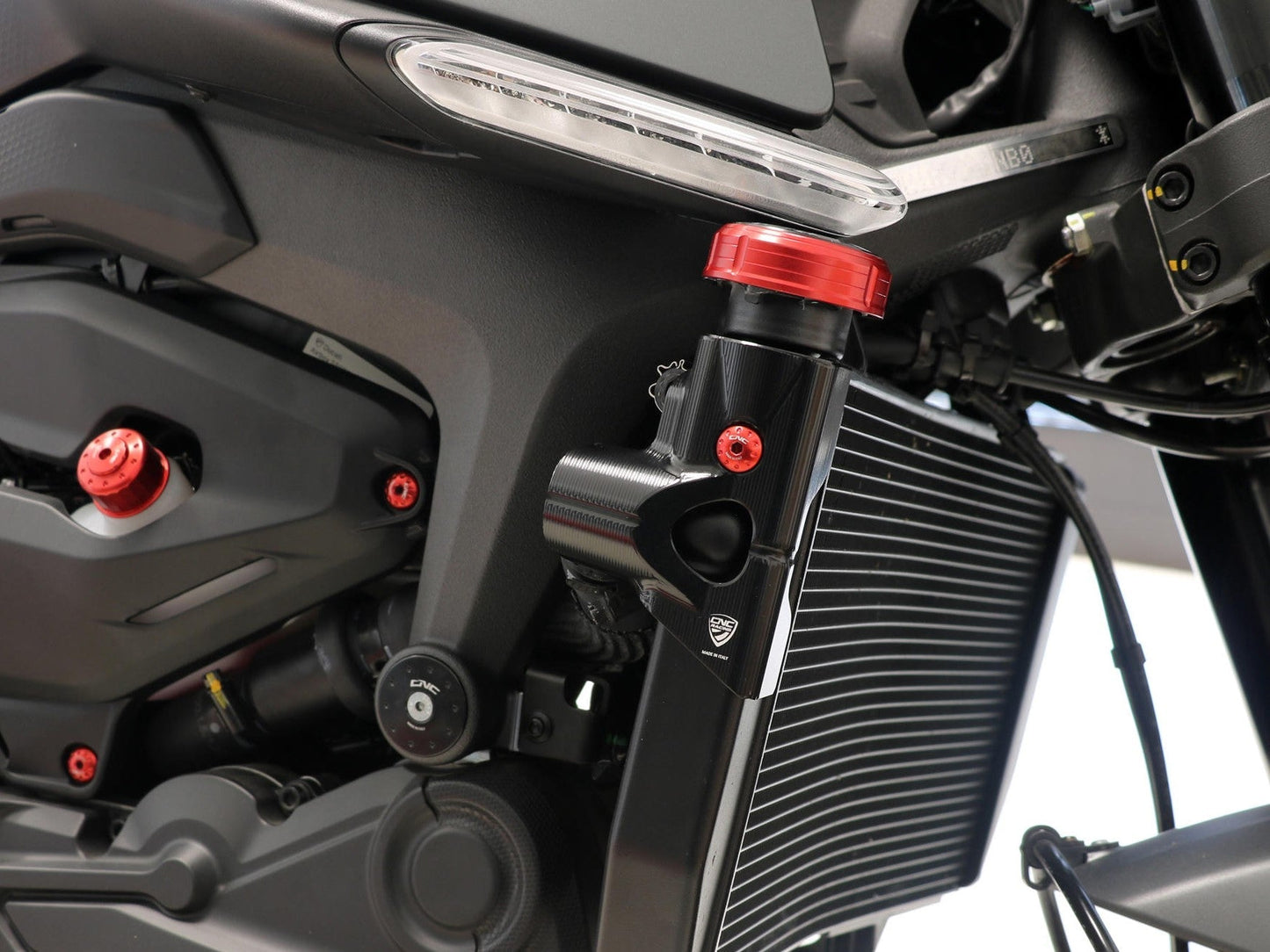 PR321 - CNC RACING Ducati Monster 950 (2021+) Radiator / Water Cooler Side Cover – Accessories in the Motoraider Motorcycle Aftermarket Accessories and Parts Online Shop