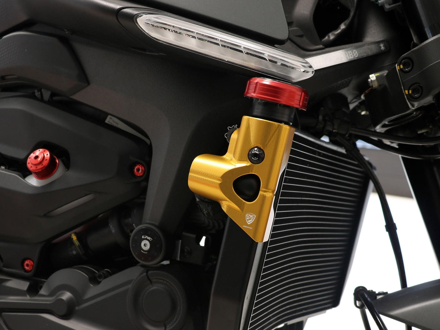 PR321 - CNC RACING Ducati Monster 950 (2021+) Radiator / Water Cooler Side Cover – Accessories in the Motoraider Motorcycle Aftermarket Accessories and Parts Online Shop