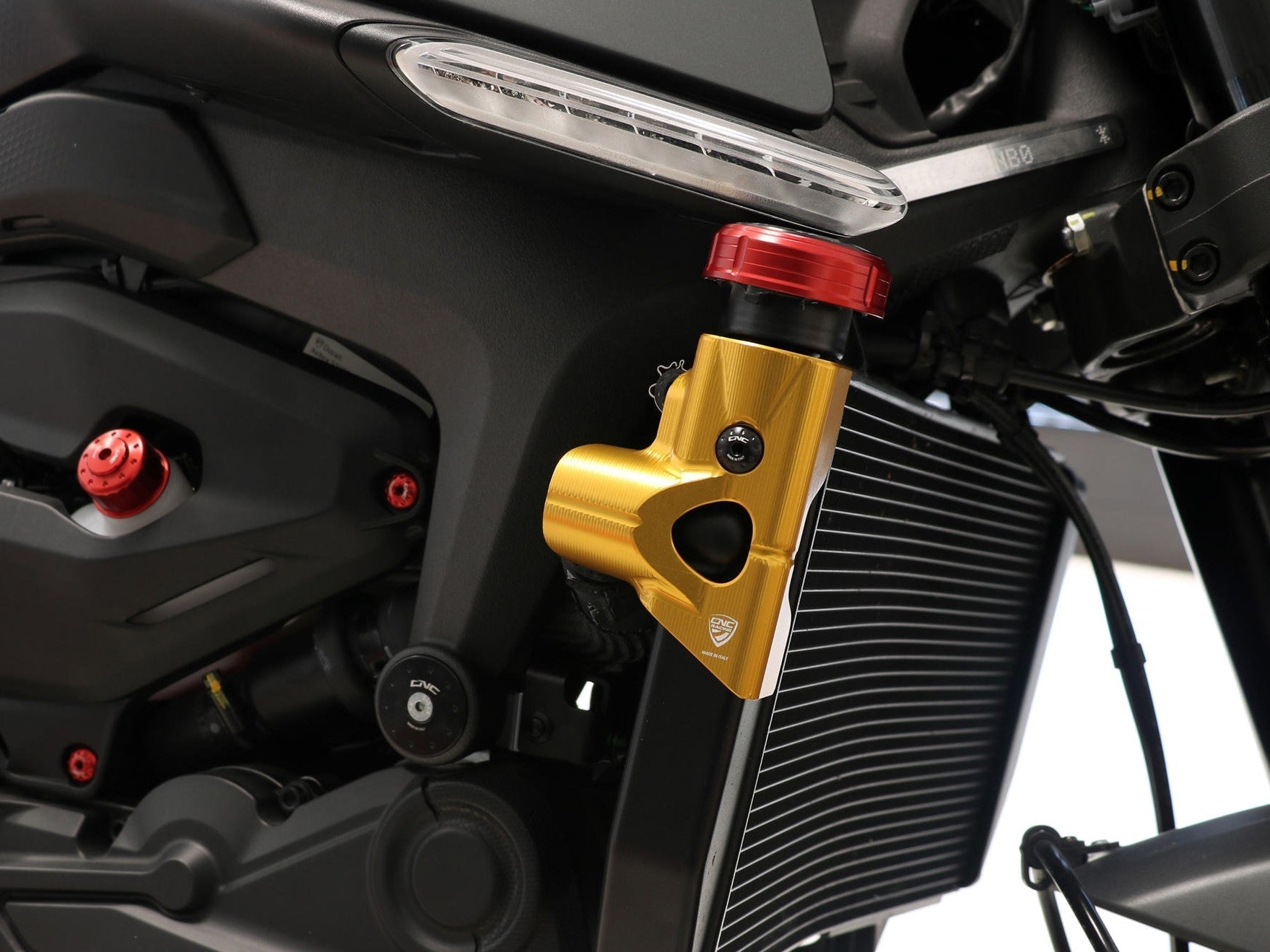 PR321 - CNC RACING Ducati Monster 950 (2021+) Radiator / Water Cooler Side Cover – Accessories in the Motoraider Motorcycle Aftermarket Accessories and Parts Online Shop