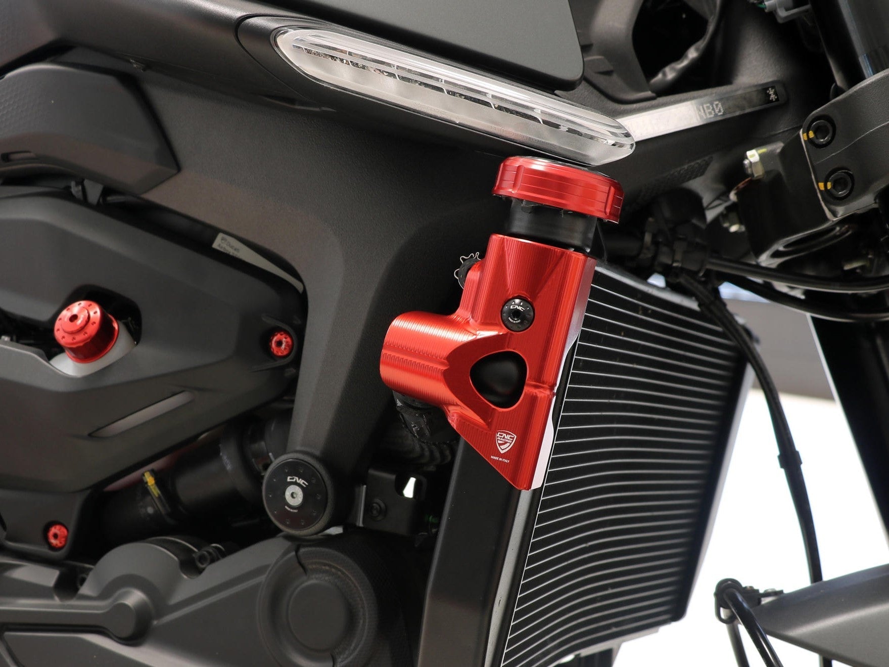 PR321 - CNC RACING Ducati Monster 950 (2021+) Radiator / Water Cooler Side Cover – Accessories in the Motoraider Motorcycle Aftermarket Accessories and Parts Online Shop