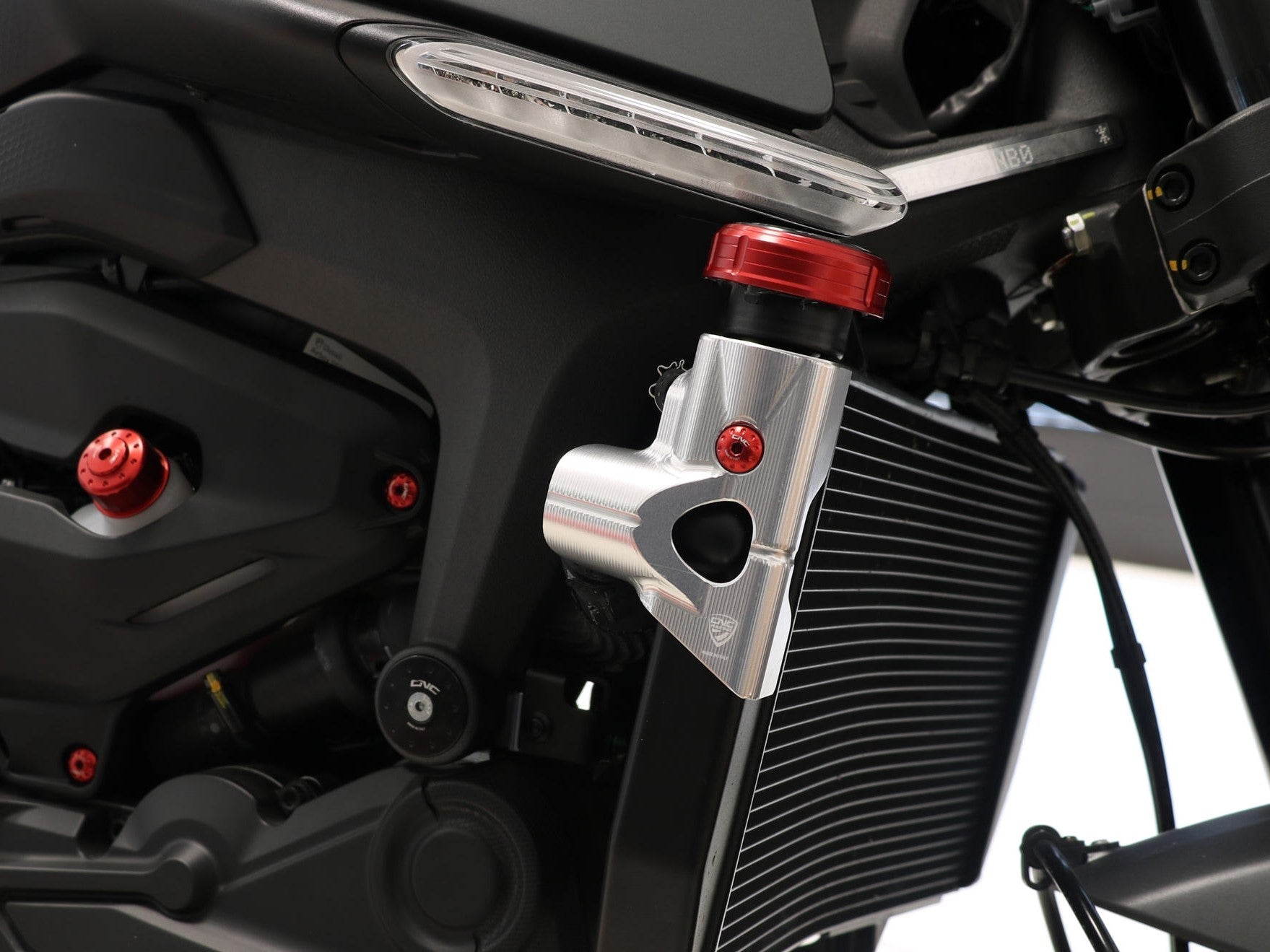 PR321 - CNC RACING Ducati Monster 950 (2021+) Radiator / Water Cooler Side Cover – Accessories in the Motoraider Motorcycle Aftermarket Accessories and Parts Online Shop