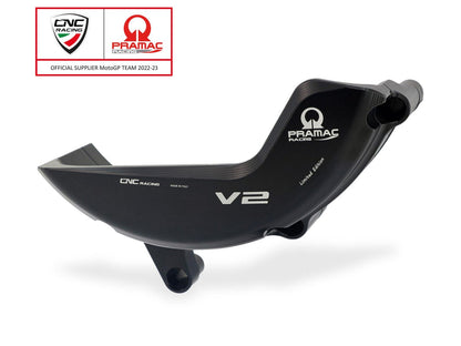 PR323PR - CNC RACING Ducati Streetfighter V2 (2022+) Generator Cover Protector (Pramac edition) – Accessories in the Motoraider Motorcycle Aftermarket Accessories and Parts Online Shop