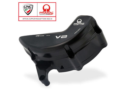 PR323PR - CNC RACING Ducati Streetfighter V2 (2022+) Generator Cover Protector (Pramac edition) – Accessories in the Motoraider Motorcycle Aftermarket Accessories and Parts Online Shop