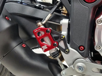 PR324 - CNC RACING Ducati DesertX (2022+) Rear Brake Master Cylinder Protector – Accessories in the Motoraider Motorcycle Aftermarket Accessories and Parts Online Shop