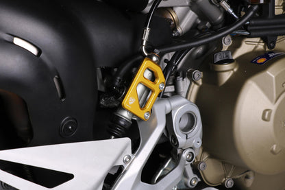 PR325 - CNC RACING Ducati / Moto Guzzi Rear Brake Master Cylinder Protector (for OEM rearset) – Accessories in the Motoraider Motorcycle Aftermarket Accessories and Parts Online Shop