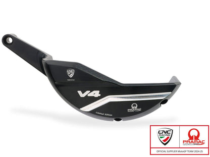 PR328PR - CNC RACING Ducati Diavel V4 (2023+) Generator Cover Protector (Pramac edition) – Accessories in the Motoraider Motorcycle Aftermarket Accessories and Parts Online Shop