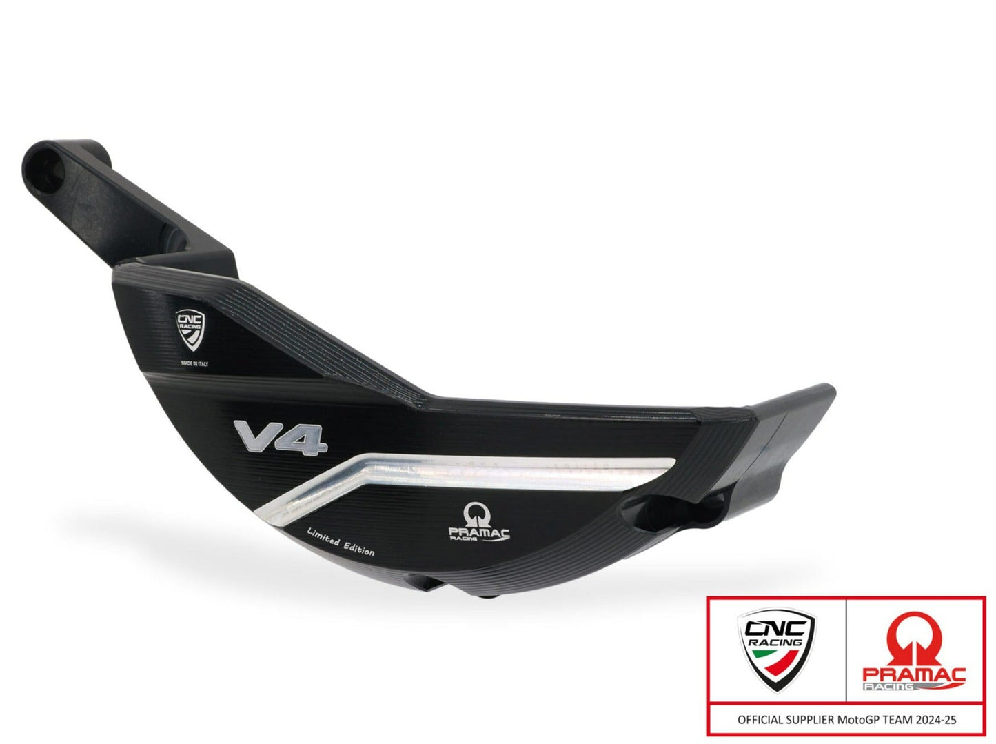 PR328PR - CNC RACING Ducati Diavel V4 (2023+) Generator Cover Protector (Pramac edition) – Accessories in the Motoraider Motorcycle Aftermarket Accessories and Parts Online Shop