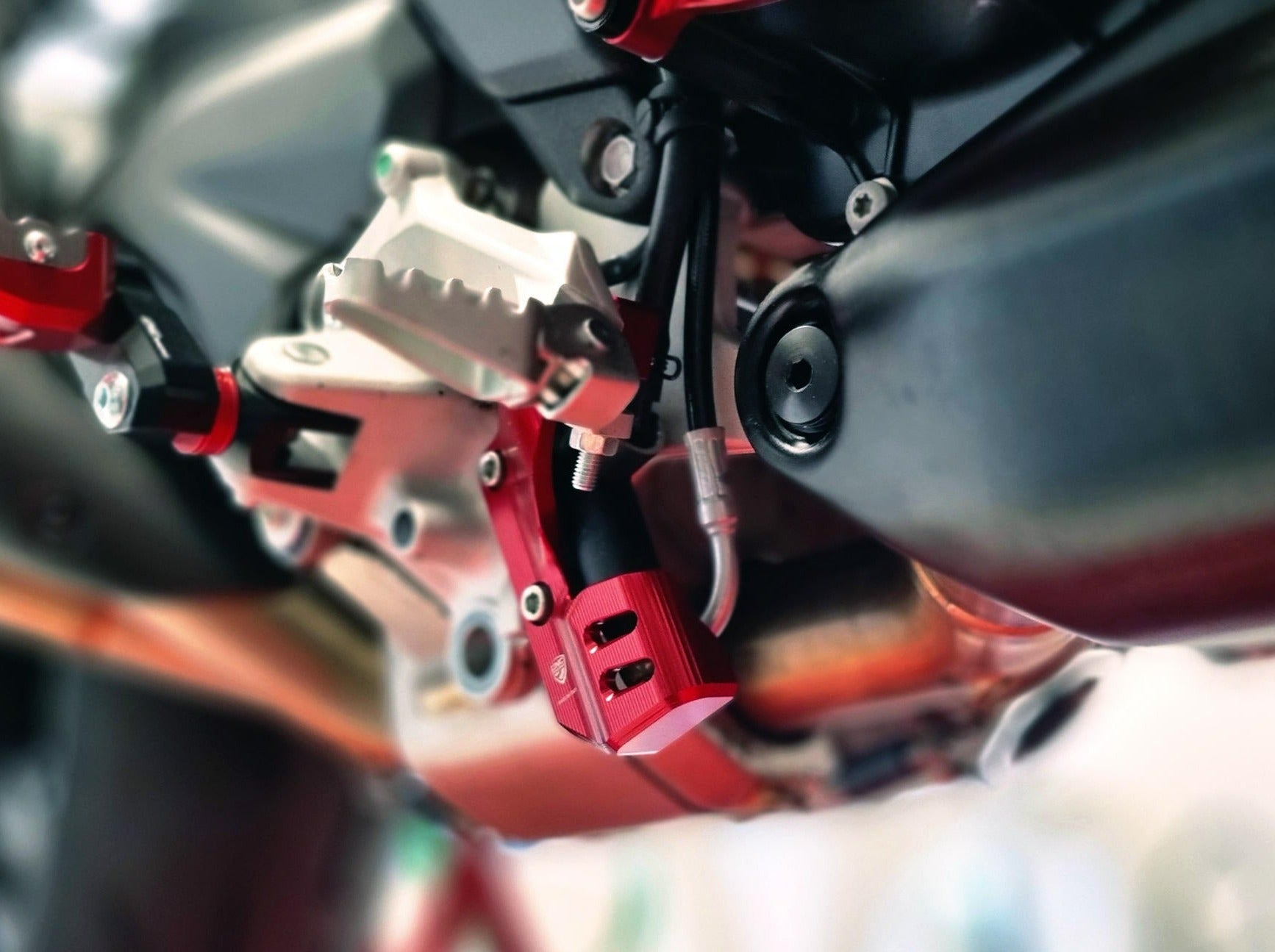 PR330 - CNC RACING Ducati Multistrada V4 (2021+) Rear Brake Master Cylinder Protector – Accessories in the Motoraider Motorcycle Aftermarket Accessories and Parts Online Shop