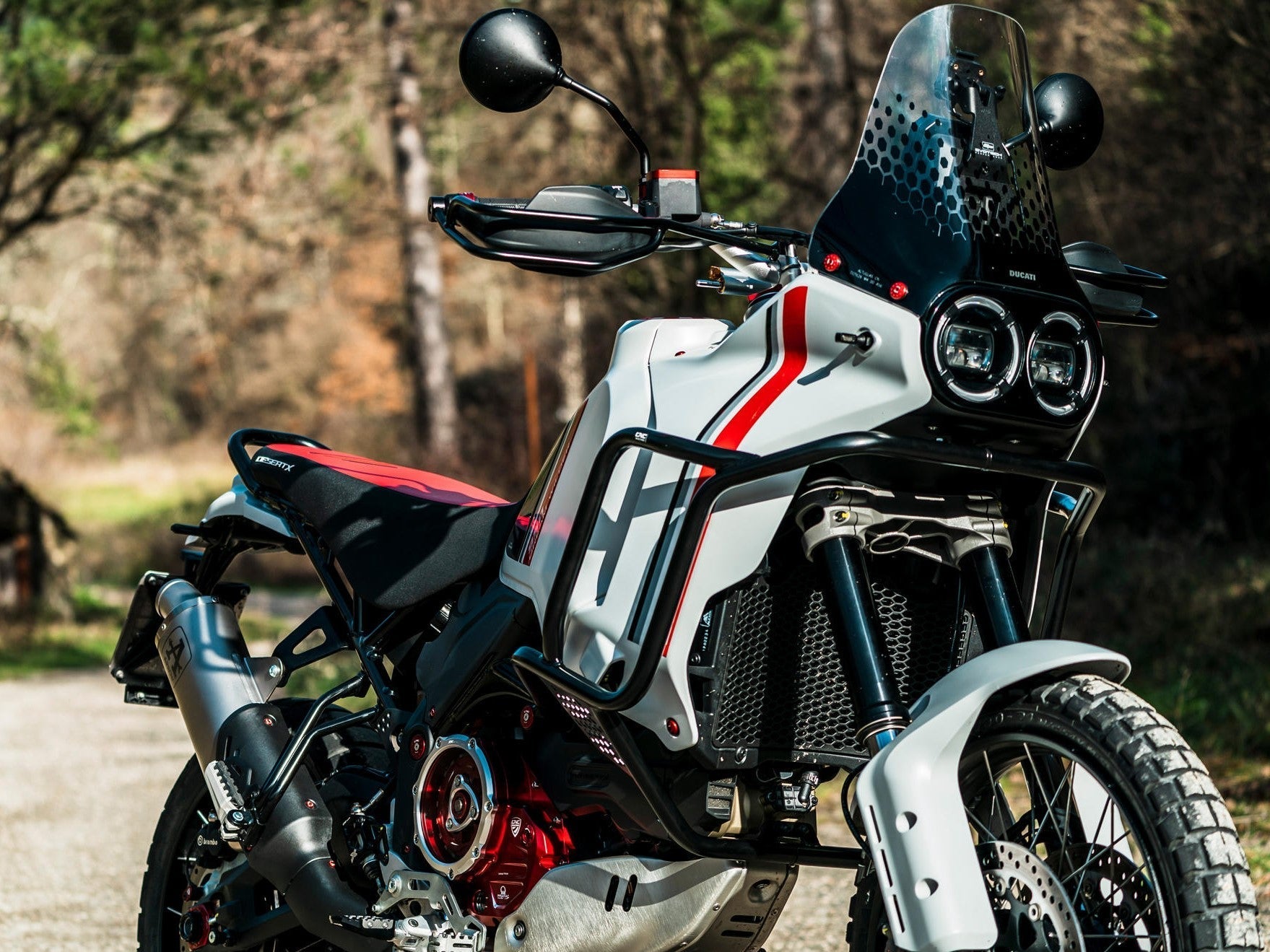 PR903 - CNC RACING Ducati DesertX (2022+) Handguards Protection – Accessories in the Motoraider Motorcycle Aftermarket Accessories and Parts Online Shop