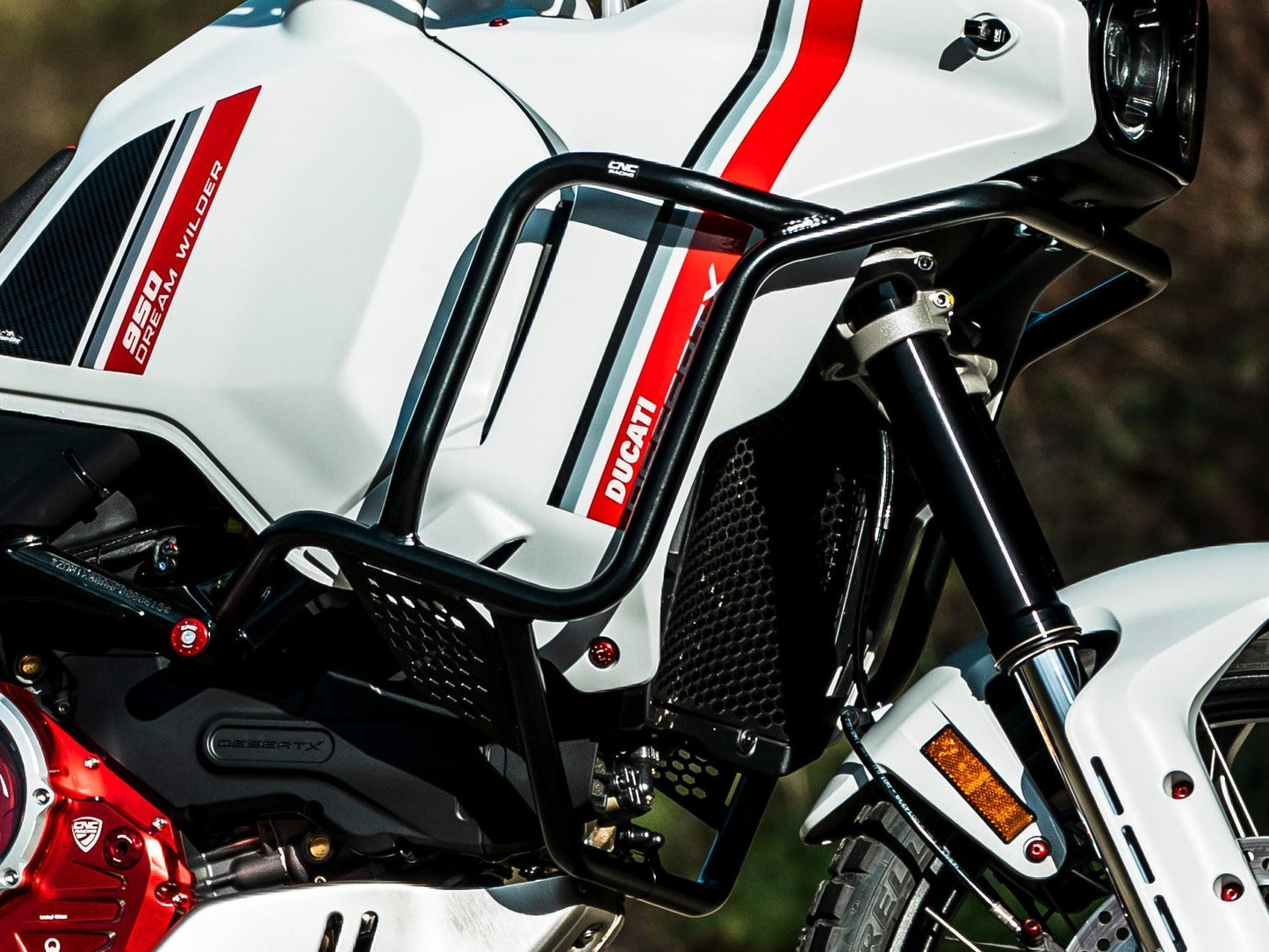 PR901 - CNC RACING Ducati DesertX (2022+) Crash Protection Bars – Accessories in the Motoraider Motorcycle Aftermarket Accessories and Parts Online Shop