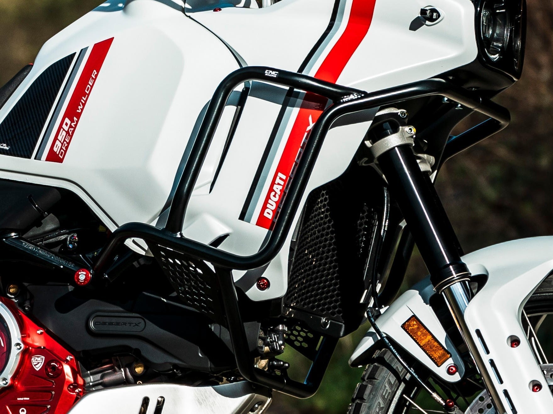 PR901 - CNC RACING Ducati DesertX (2022+) Crash Protection Bars – Accessories in the Motoraider Motorcycle Aftermarket Accessories and Parts Online Shop
