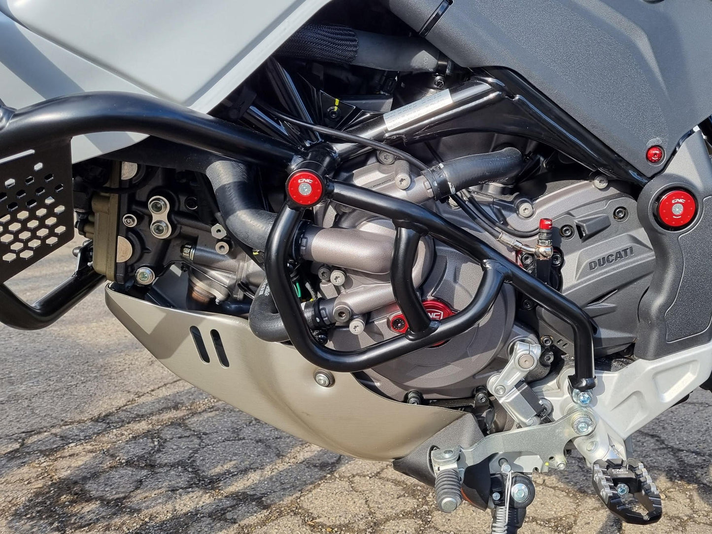 PR901 - CNC RACING Ducati DesertX (2022+) Crash Protection Bars – Accessories in the Motoraider Motorcycle Aftermarket Accessories and Parts Online Shop