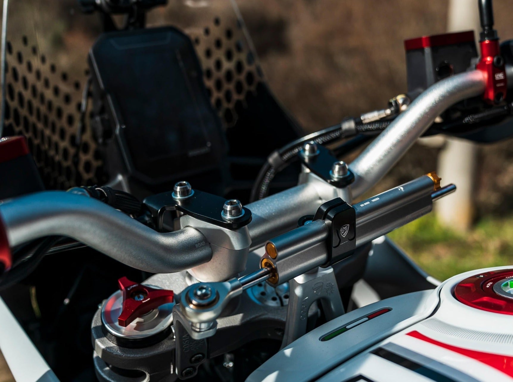 PR903 - CNC RACING Ducati DesertX (2022+) Handguards Protection – Accessories in the Motoraider Motorcycle Aftermarket Accessories and Parts Online Shop