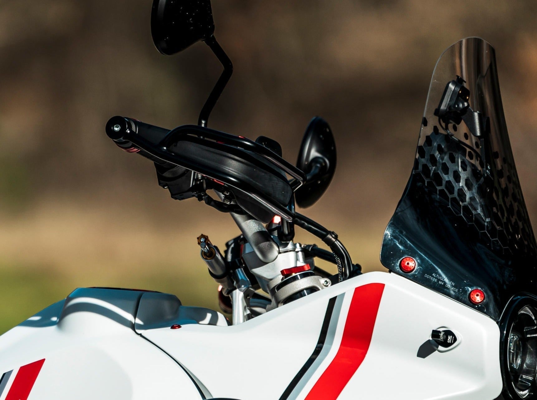 PR903 - CNC RACING Ducati DesertX (2022+) Handguards Protection – Accessories in the Motoraider Motorcycle Aftermarket Accessories and Parts Online Shop