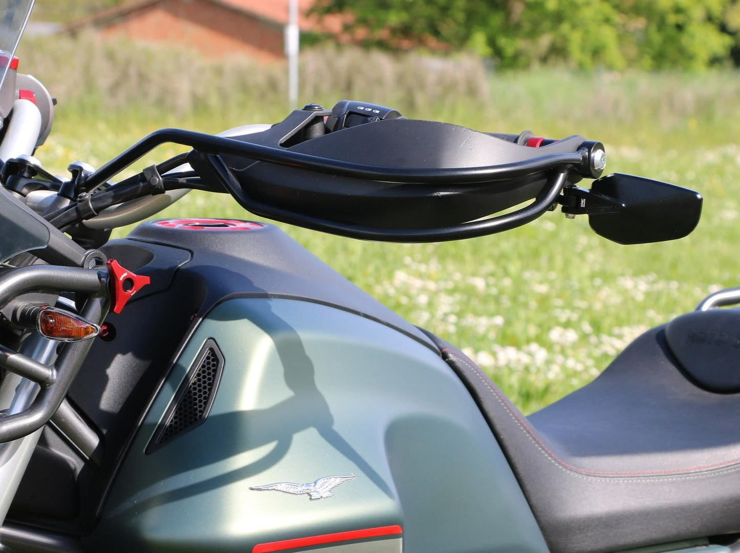 PR906 - CNC RACING Moto Guzzi V85 TT (2019+) Handguards Protection – Accessories in the Motoraider Motorcycle Aftermarket Accessories and Parts Online Shop